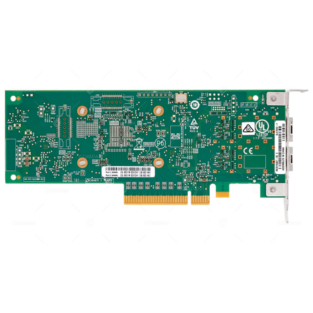 QLE2692-F LP  QLOGIC Dual Port 16Gb SFP+ PCIe X8 Host Bus Adapter Low Profile